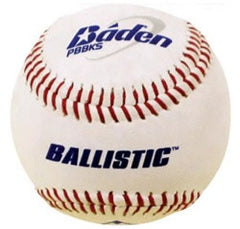 Leather machine pitch baseball, kevlar seams, flat seams, good for all pitching machines.