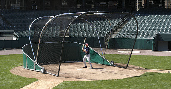 Konflikt Pas på Incubus Baseball Portable - Movable Batting Cage use home plate-on the field –  BATCO Batting Cages
