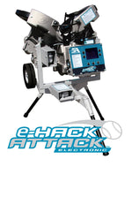 Hack Attack pitching machine, programable, individual pitches, baseball, softball 
