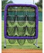 Baseball or Softball Purple 9 hole Pitchers Pocket Training tool
