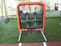 Baseball or Softball Orange 9 hole Pitchers Pocket Training tool