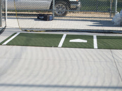 Stance Mats with Batting Lines