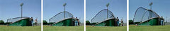 Sequence of setting up the Big Bubba or called Turtle by baseball people