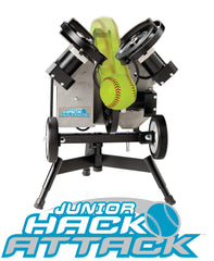 Hack Attack pitching machine, softball machine pitching, drills