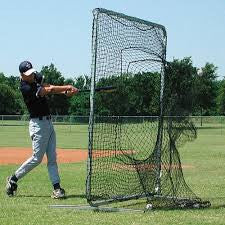 Soft toss sock net to collect baseball or softball