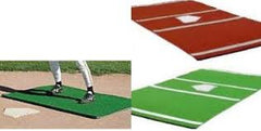 Stance mats, color choices, single mat for pitching or batters box